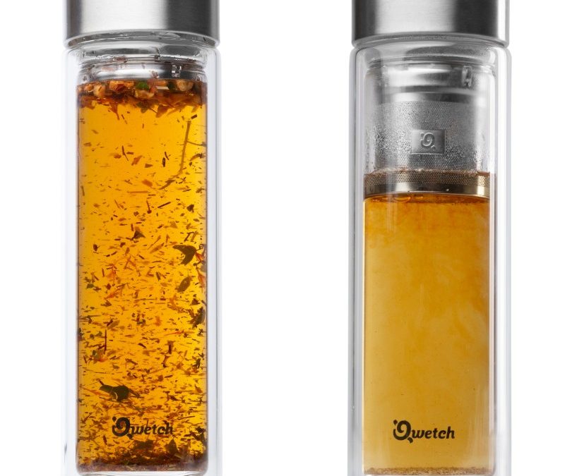 La bouteille isotherme pour infuser votre thé